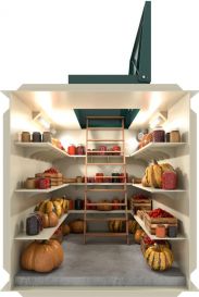 Внешний вид и устройство Гринлос Погреб Погреб ЛК 4000*1500*2000